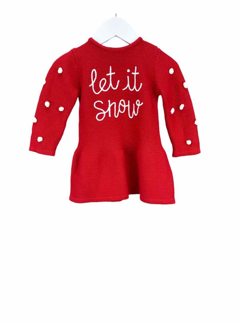 Hatley Polka Dots Sweater Dress Hatley Polka Dots Sweater Dress