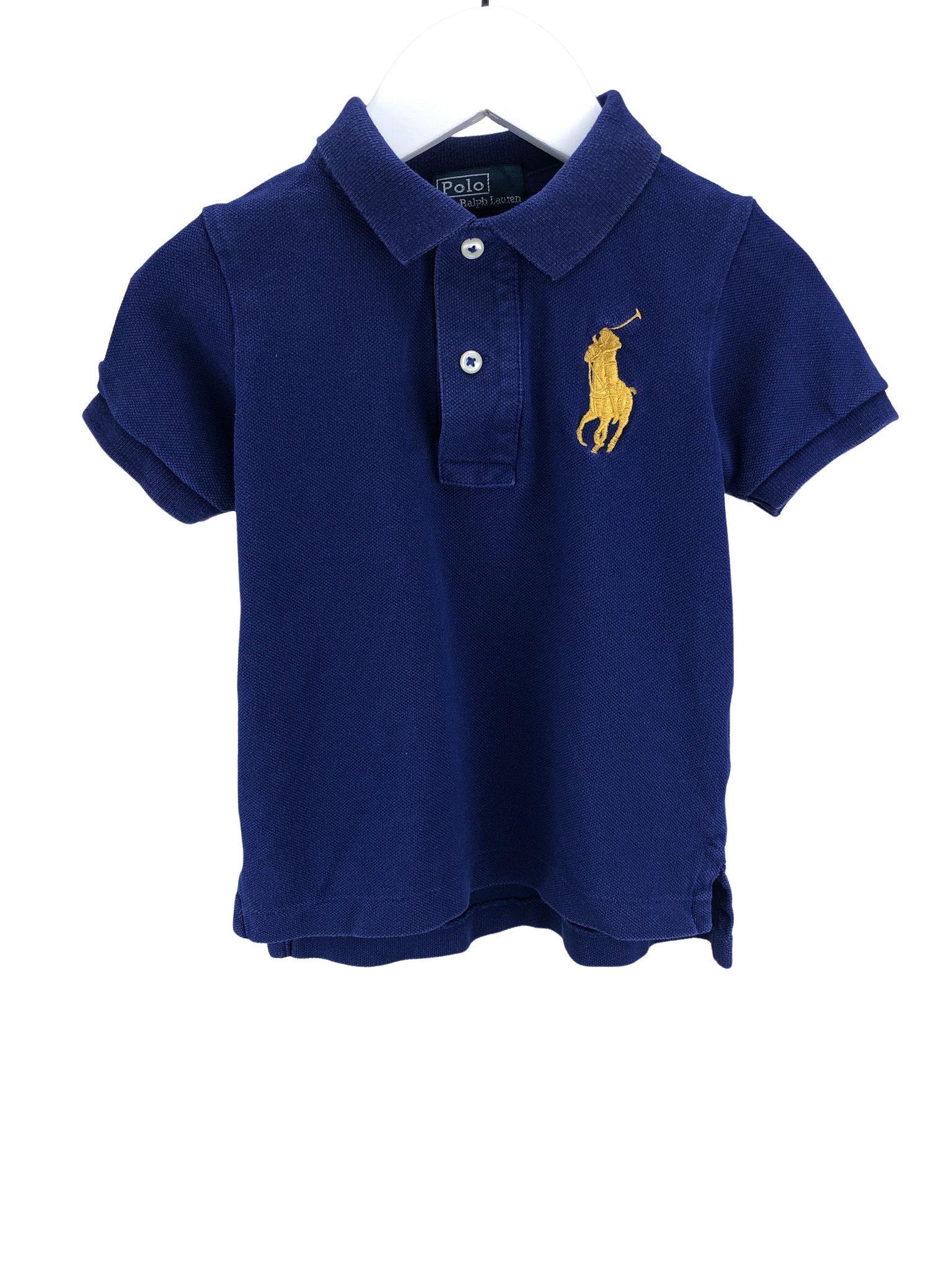 Pre-Loved Polo Ralph Lauren, Boy's Polo Shirt, Light Navy, Size 18M – Elle  \u0026 Beck