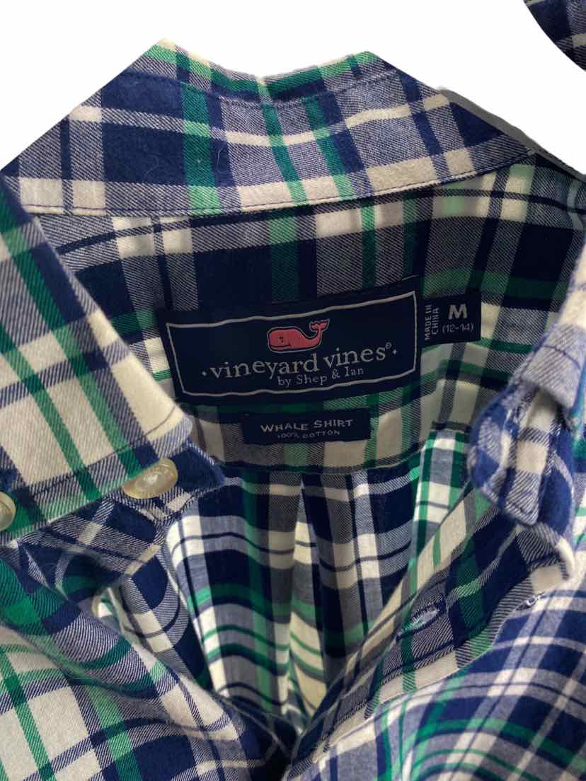 2024 Vineyard Vines Dress Shirt-Boys M 12-14