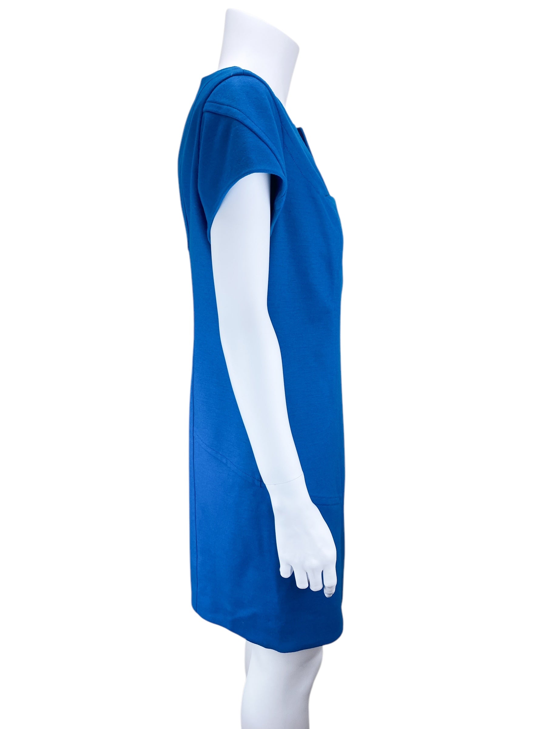 Robe Diane Von Furstenberg Turquoise - Taille 12 US - Laine Et Élasthanne
