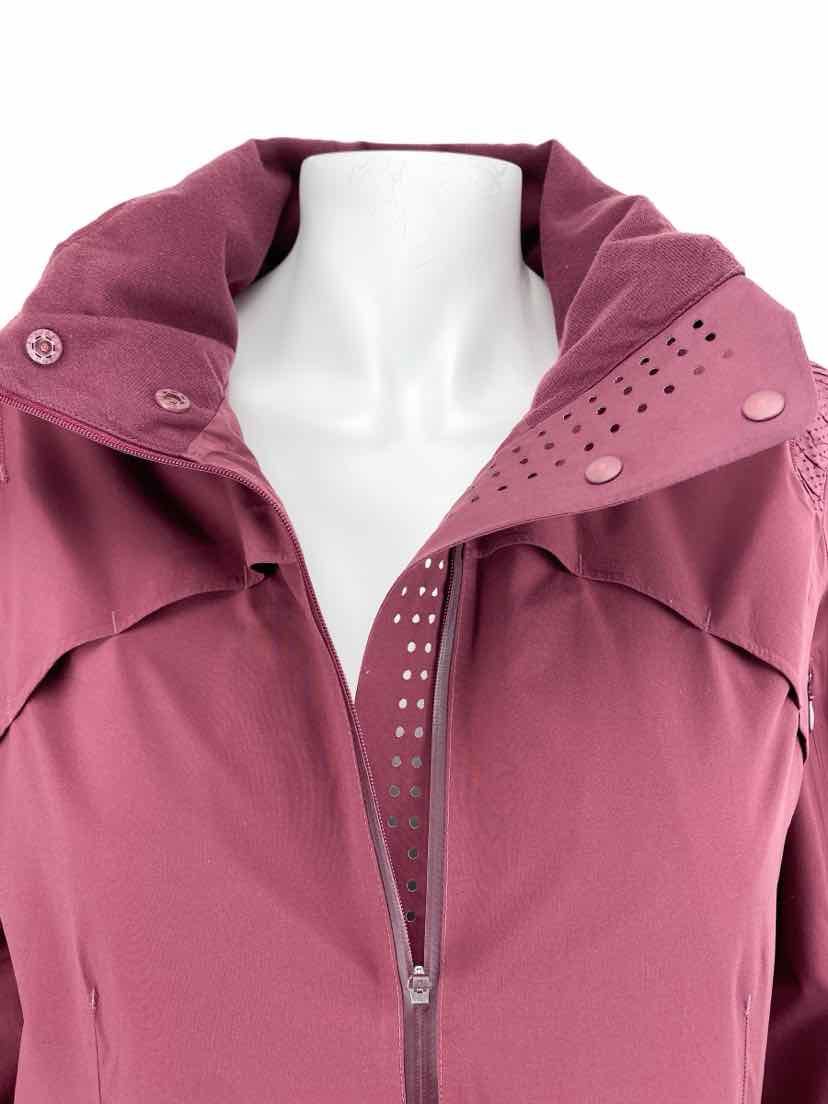 lululemon ピンク ジャケット サイズ8 ルルレモン Lululemon ジップ