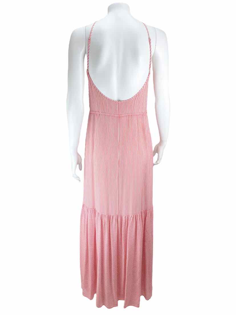 Pre-Loved BCBG MAXAZRIA, Women's Analeigh Striped Maxi Dress, Lipstick Red/White,  Size XS – Elle & Beck