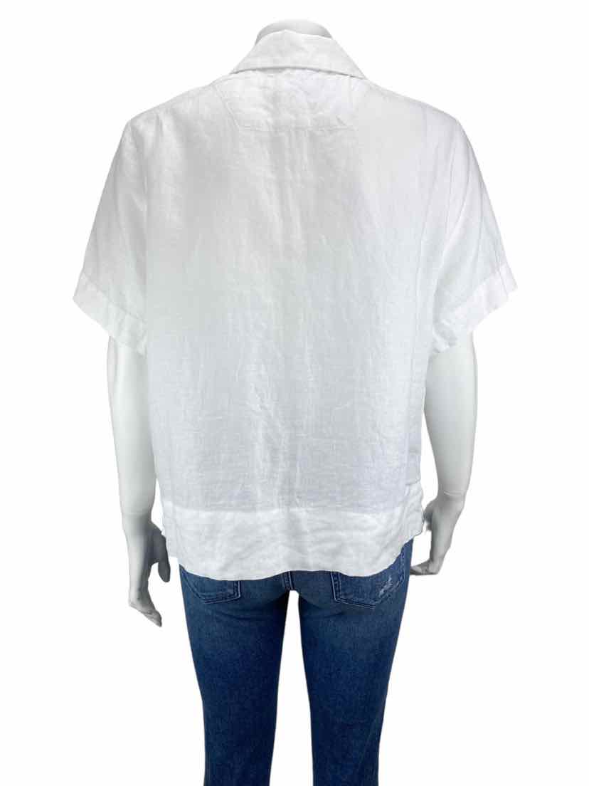 European Linen Shirt - White