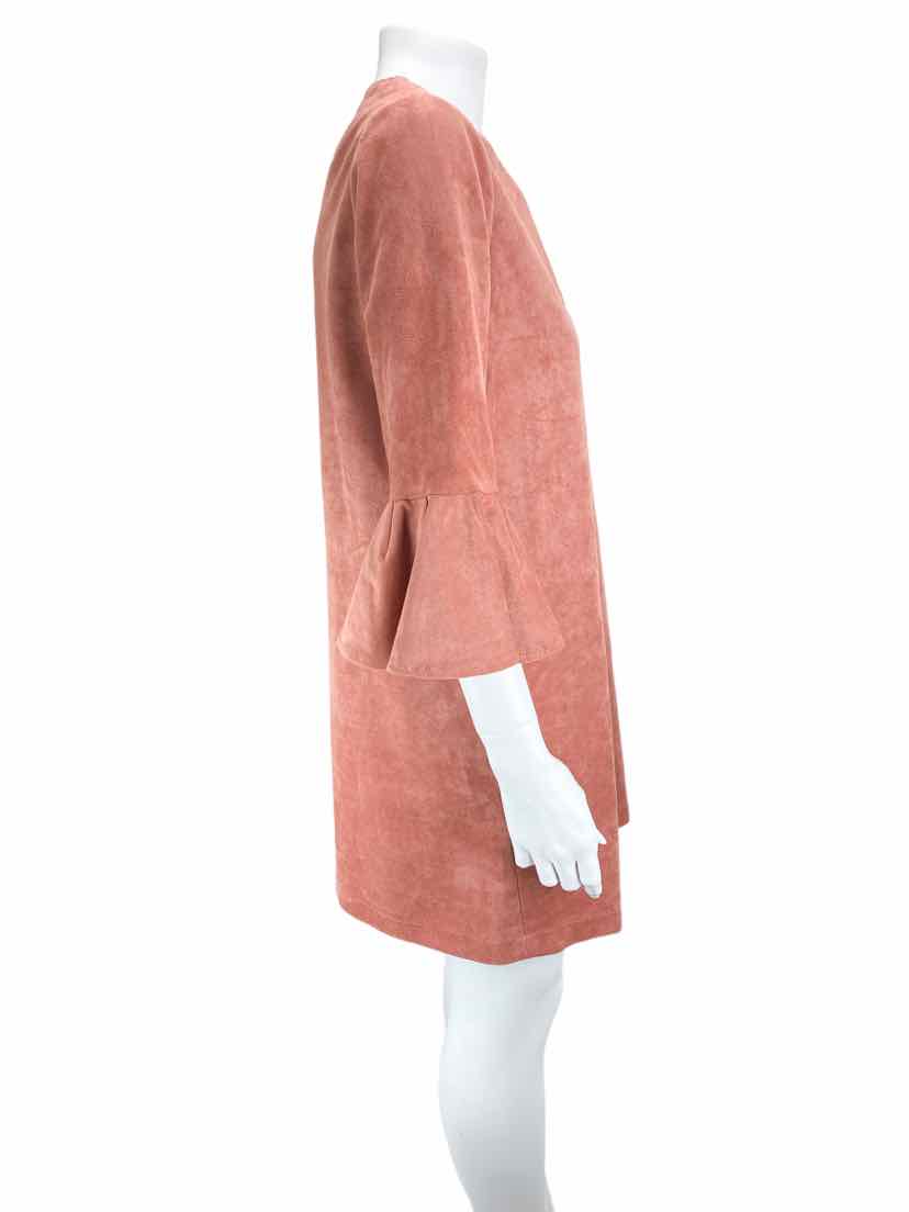 bcbg pink suede dress NWT BCBG Faux Suede Pink Dress