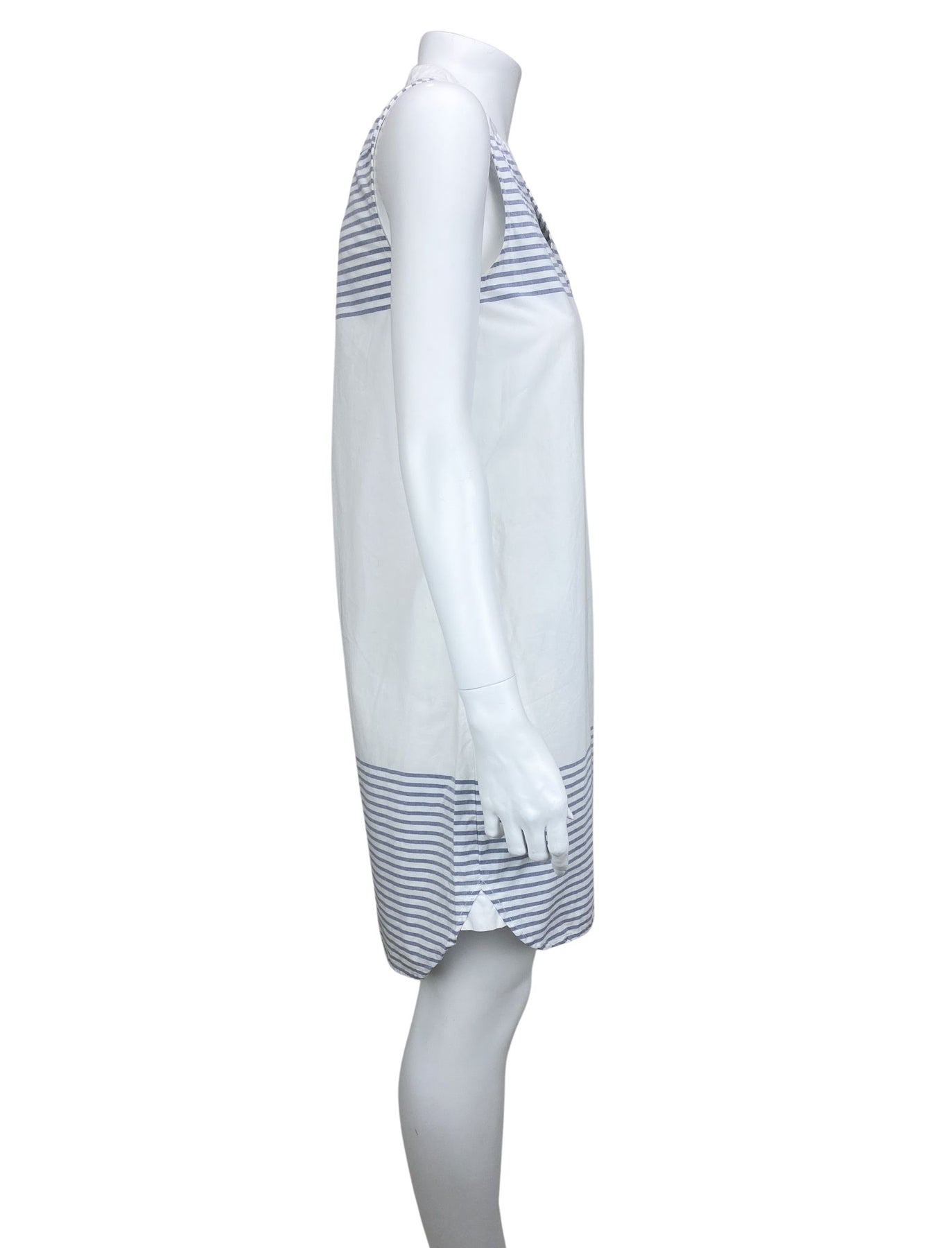 madewell striped shirt dress Crewneck Mini T-Shirt Dress