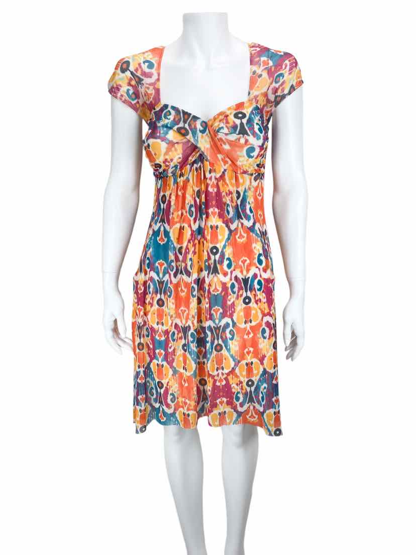 Pre-Loved Anthropologie Weston Wear Women's Printed Mesh Dress Orange/Multi Size S – Elle & Beck Pre-Loved Anthropologie Weston Wear Women's Printed Mesh Dress Orange/Multi Size S – Elle & Beck