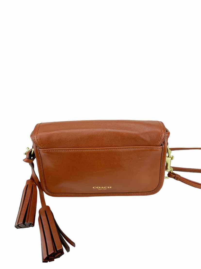 Coach, Bags, Coach Legacy Penny Leather Crossbody With Tassels