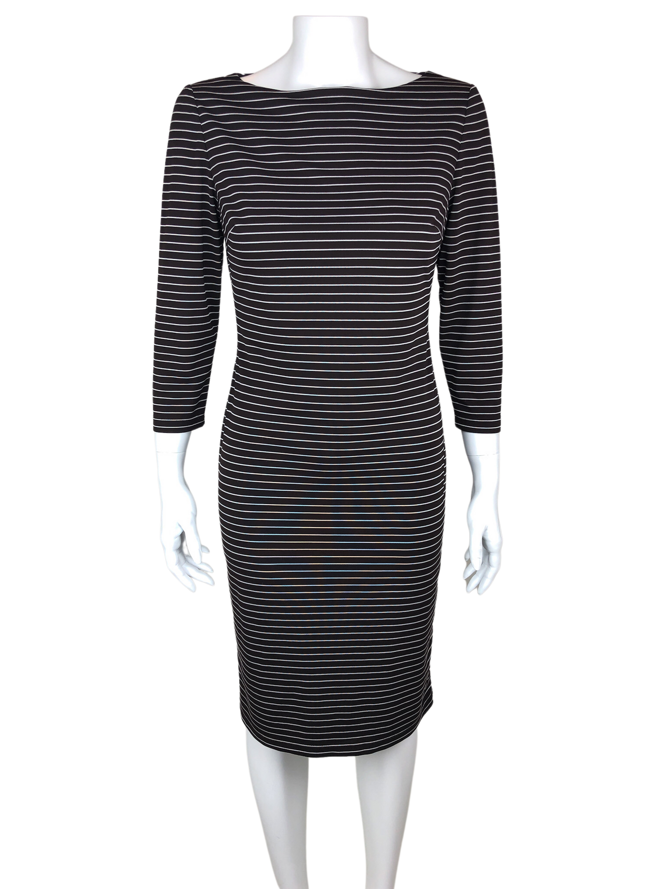 Pre-Loved Lauren Ralph Lauren, Women's Striped Matte Jersey Dress, Size 6 Elle & Beck Pre-Loved Lauren Ralph Lauren, Women's Striped Matte Jersey Dress, Size 6 Elle & Beck