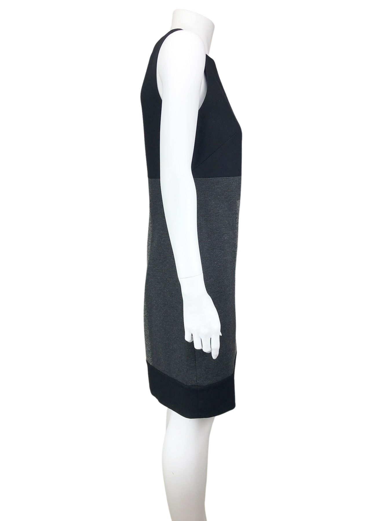 white house black market color block dress Sleeveless Colorblock Sheath Dress