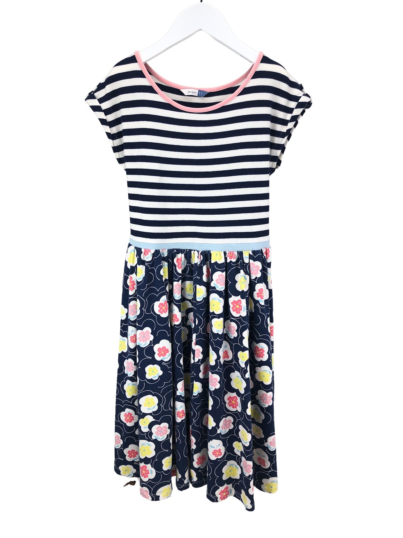 john lewis knitted dresses John Lewis Crochet Knit Dress, Off White
